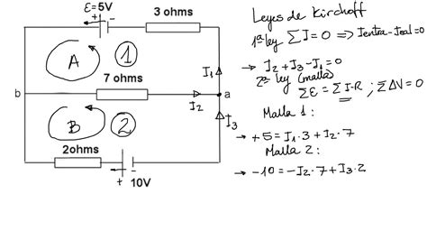 Como Se Calcula La Diferencia De Potencial En Un Circuito Electrico