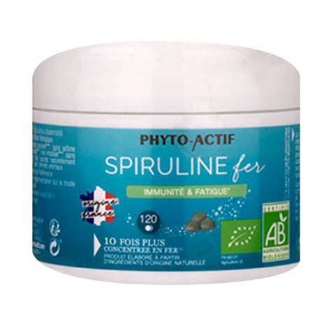 Spiruline Fer Comprim S