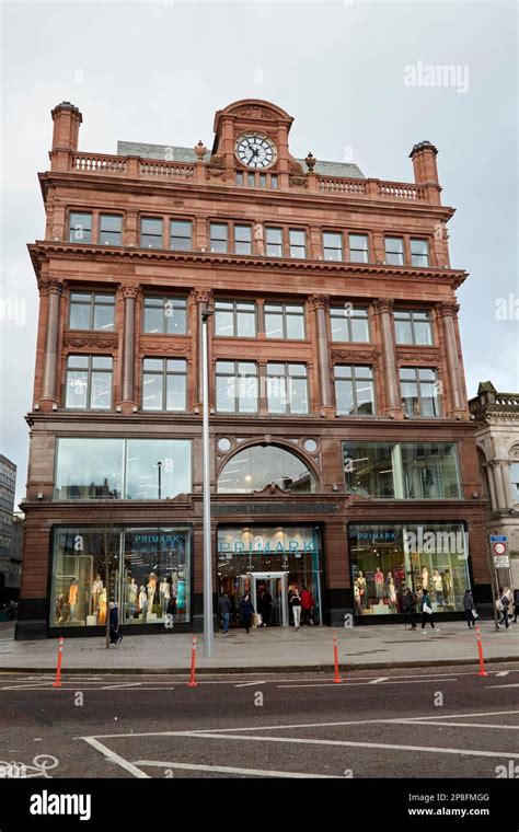 Primark Store In The Restored Bank Buildings In Castle Place Belfast