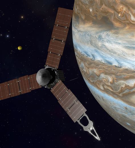 Nasa La Sonde Juno A Commenc Son Orbite Autour De Jupiter