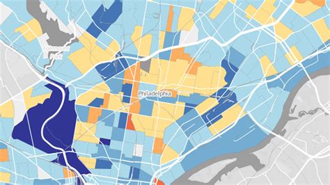 These 10 Philly Neighborhoods Show Promise For Reduced Rates Of Violent