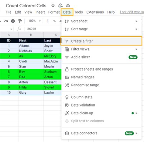 Ways To Count Colored Cells In Google Sheets Ok Sheets