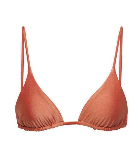 Jade Swim Via Triangle Bikini Top Jade Swim