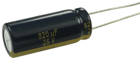 EEU FC1E821 Panasonic Electrolytic Capacitor FC Series 820 µF