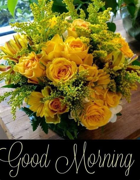 Good Morning Images With Flowers Bouquet