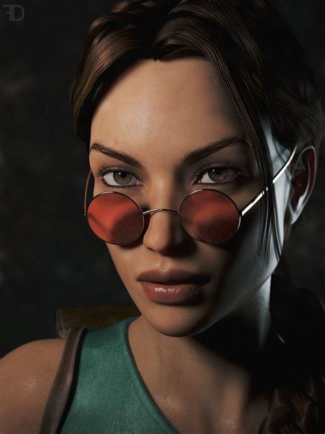 Lara Portrait By Fredelsstuff Tomb Raider Lara Croft Tomb Raider