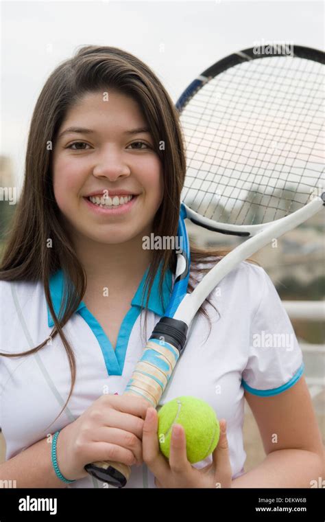 Teenager Playing Tennis Hi Res Stock Photography And Images Alamy