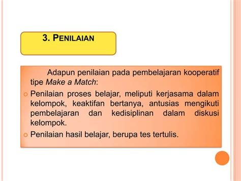 Pembelajaran Matematika Dengan Model Pembelajaran Kooperatif Tipe Make