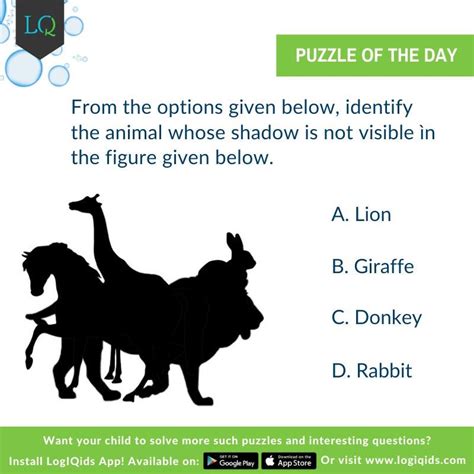 Logiqids A Visual Puzzle Aimed At Sr Kg And Class 1