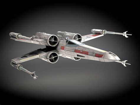 Star Wars X-Wing Fighter mk1 3D model | CGTrader