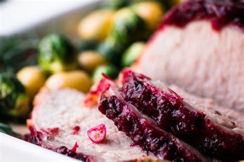 Cranberry Glazed Pork Roast • The View From Great Island