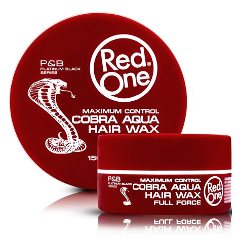 Red One Redone Cobra Aqua Hair Wax Full Maximum Control Ml