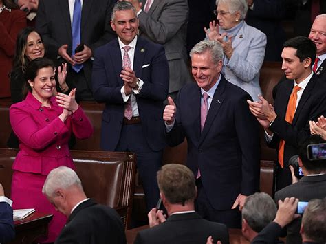 Mccarthy Clinches Speakership On Historic 15th Ballot