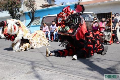 Kung Fu Danza de Leones y gran convivencia en festejo del Año Nuevo