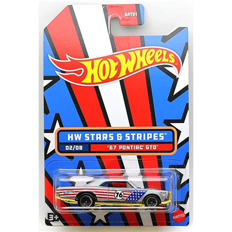 Hot Wheels Pontiac Gto Stars Stripes Lacrado Shopee Brasil