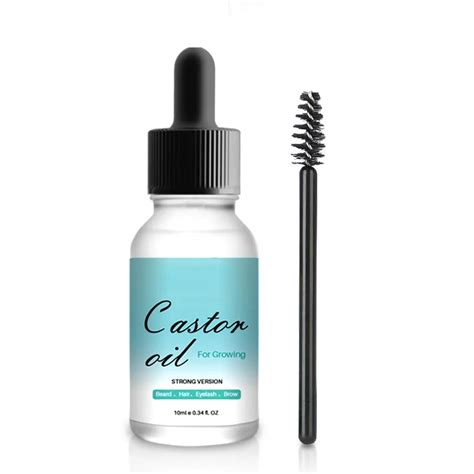 Organic Castor Oil Eyelash Growth Treatment Grow Eyebrow Enhancer