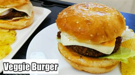 Veggie Burger Recipe Easy Homemade Burger Recipe Indian Style Veg