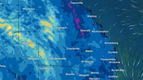 Queensland Weather Flood Warning Ahead Of Widespread Rain Severe