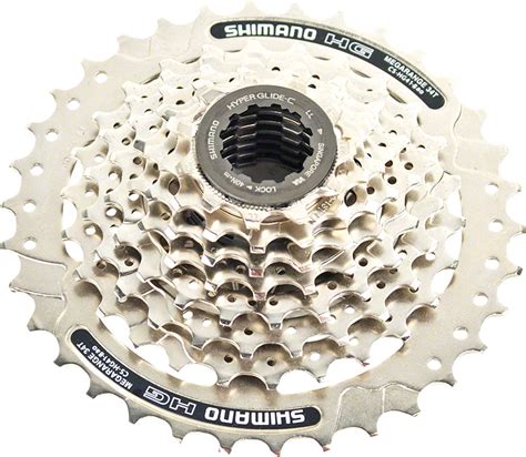 Shimano CS HG41 Cassette 8 Speed 11 34t Silver Mega Range Bikeparts