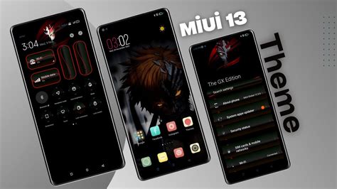 Bleach V Miui Themes Best Anime Miui Themes Vip Dark Miui