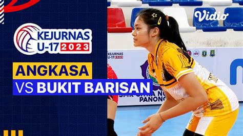 Putri Angkasa Vs Bukit Barisan Full Match Kejurnas Bola Voli