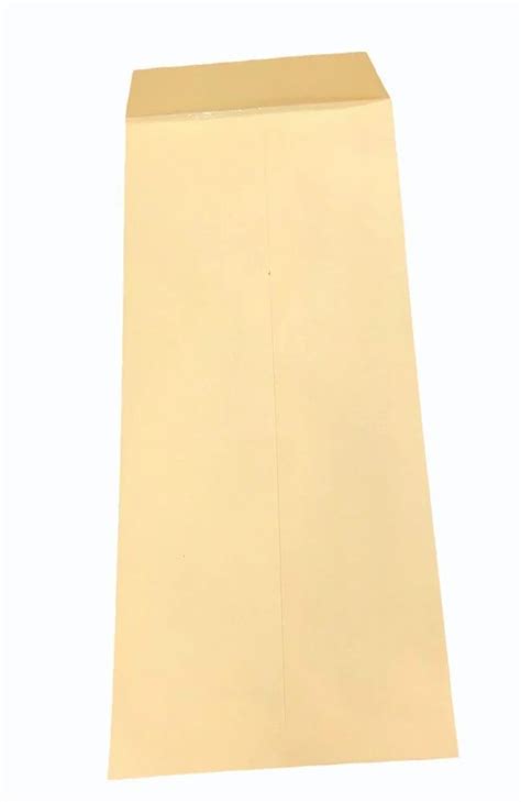 Non Printed 11x5 Yellow Laminated Paper Envelope At Rs 119piece In