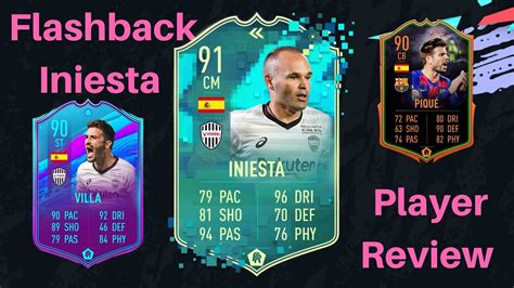 FIFA 20 TOTY Flashback Iniesta Objective Squadbuilder Full Spain