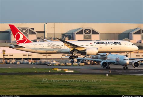 Tc Lld Turkish Airlines Boeing Dreamliner Photo By Kenngan Id