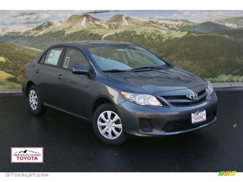 Magnetic Gray Metallic Toyota Corolla Le Photo