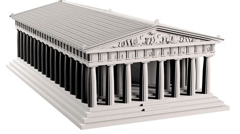 Parthenon 3d Model Cgtrader