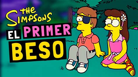 El Tragico Primer Beso De Homero Y Marge En Los Simpson Youtube