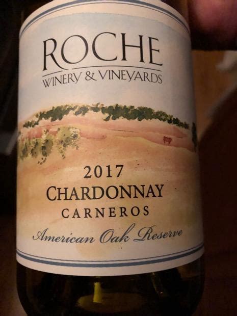 Roche Winery Chardonnay American Oak Reserve Usa California