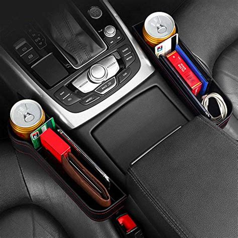 Car Organizer Gap Filler Pack Multifunctional Car Seat Organizer And