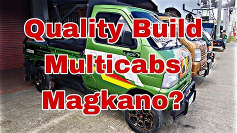 Pinakamurang Customized Multicab Loaded Set Up Sa Davao City Price