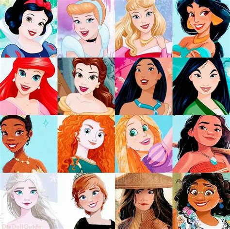 Pin De Just April En Disney Princess Art Personajes De Princesas De