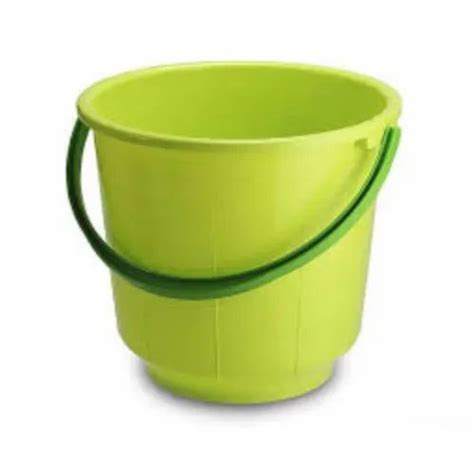 Green 18 L Plastic Water Bucket For Household At Rs 240 In Surat ID