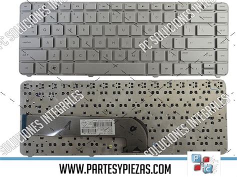 Teclado Para Laptop Hp Dv4 3000 Dm4 3000 Dv4 4000 Sin Marco Plata En