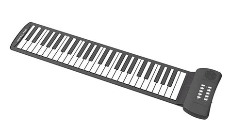 Цифровое гибкое пианино Xiaomi Silicon Flexible Roll Up Piano PM49 ...