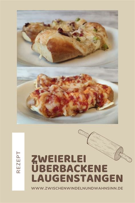 Zweierlei überbackene Laugenstangen unglaublich lecker Fingerfood