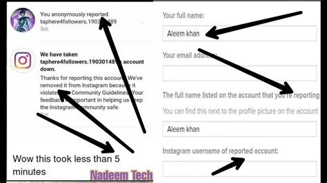 How To Delete Someone Instagram Account How To Report Instagram