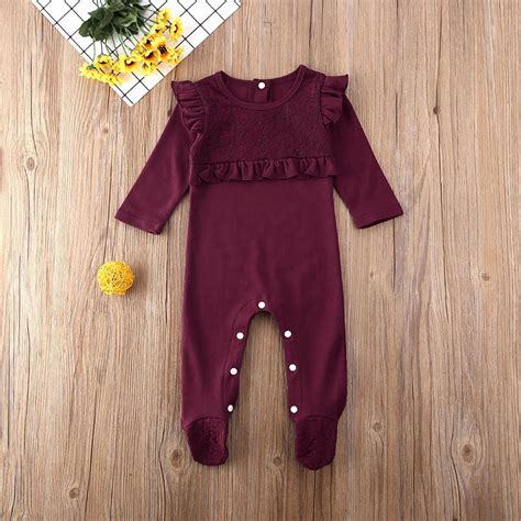 Pasgeboren Baby Baby Boy Meisje Kleding Set Kant R Grandado