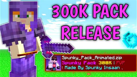 Spunky Insaan K Pvp Texture Pack Release The All Rounder