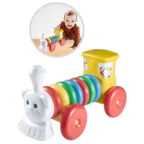 Trenzinho Brinquedo Monta Desmonta Trem Locomotiva Infantil Mercadolivre