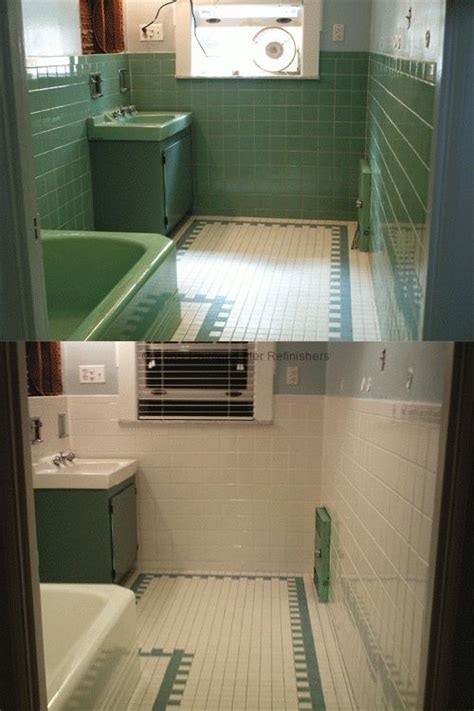 Bathroom Tile Paint Before And After Rispa