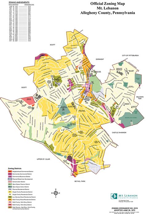 Gis Layers Of Data Mt Lebanon Magazine