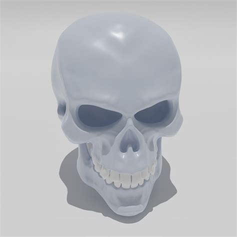 Free Blender Skull Models TurboSquid