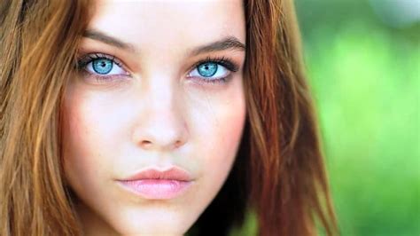 X Barbara Palvin Women Model Face Blue Eyes Brunette