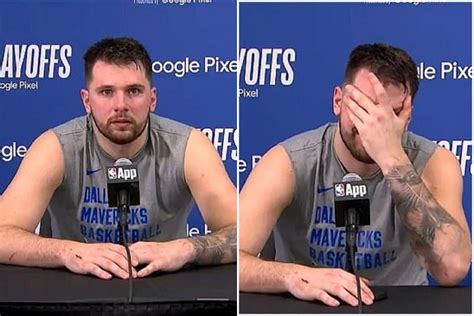 Mavericks Nba Star Doncics Press Conference Interrupted By Mysterious