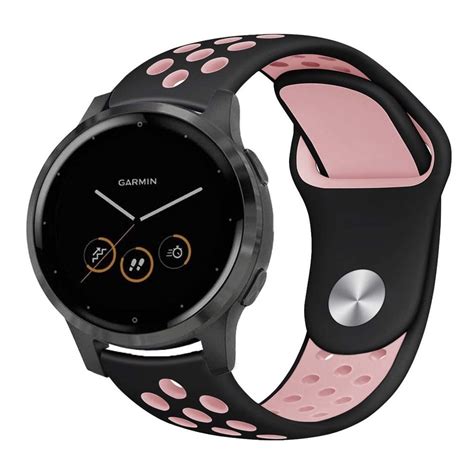 Garmin Vivoactive 4s 40mm Sportarmband Schwarz Rosa