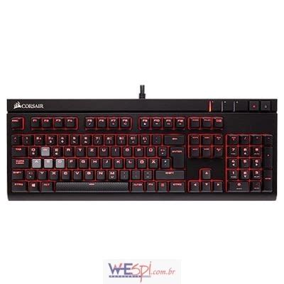 Wespi Atacado Teclado Gaming Mecanico Strafe Cherry Mx Red Led